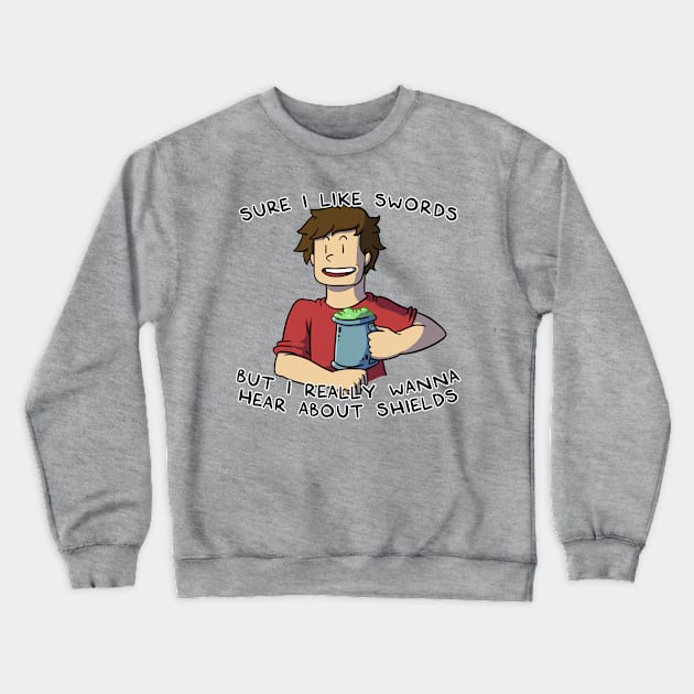 Just The Worst (w/Text) Crewneck Sweatshirt by Swordscomic